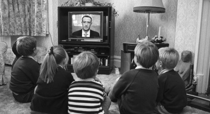 Kids watching mark zuckerberg